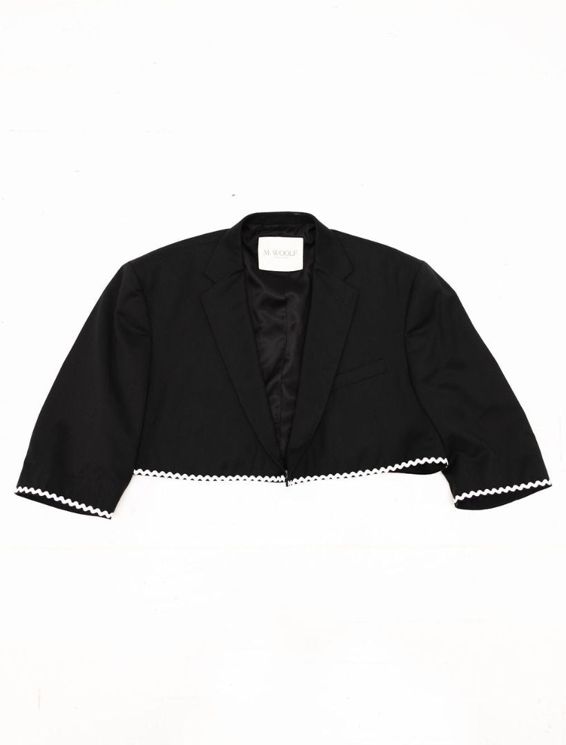 Black Ric Rac Reworked Blazer