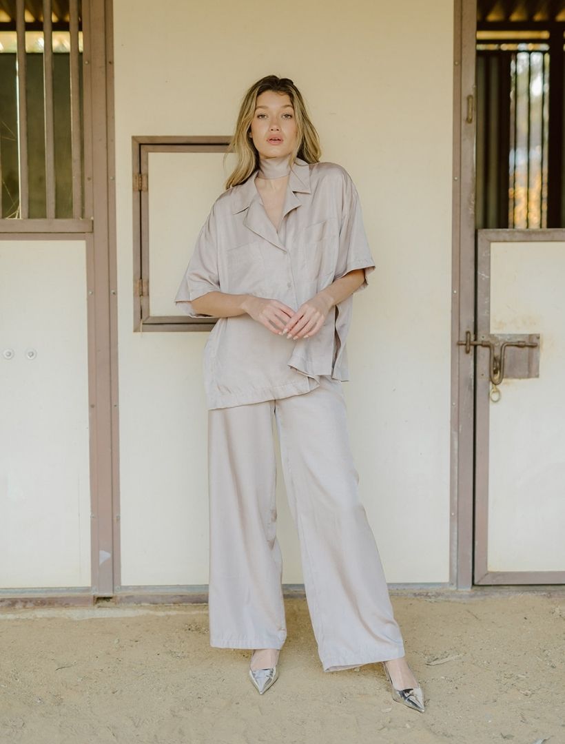 The Travel Button Down + Neck Tie