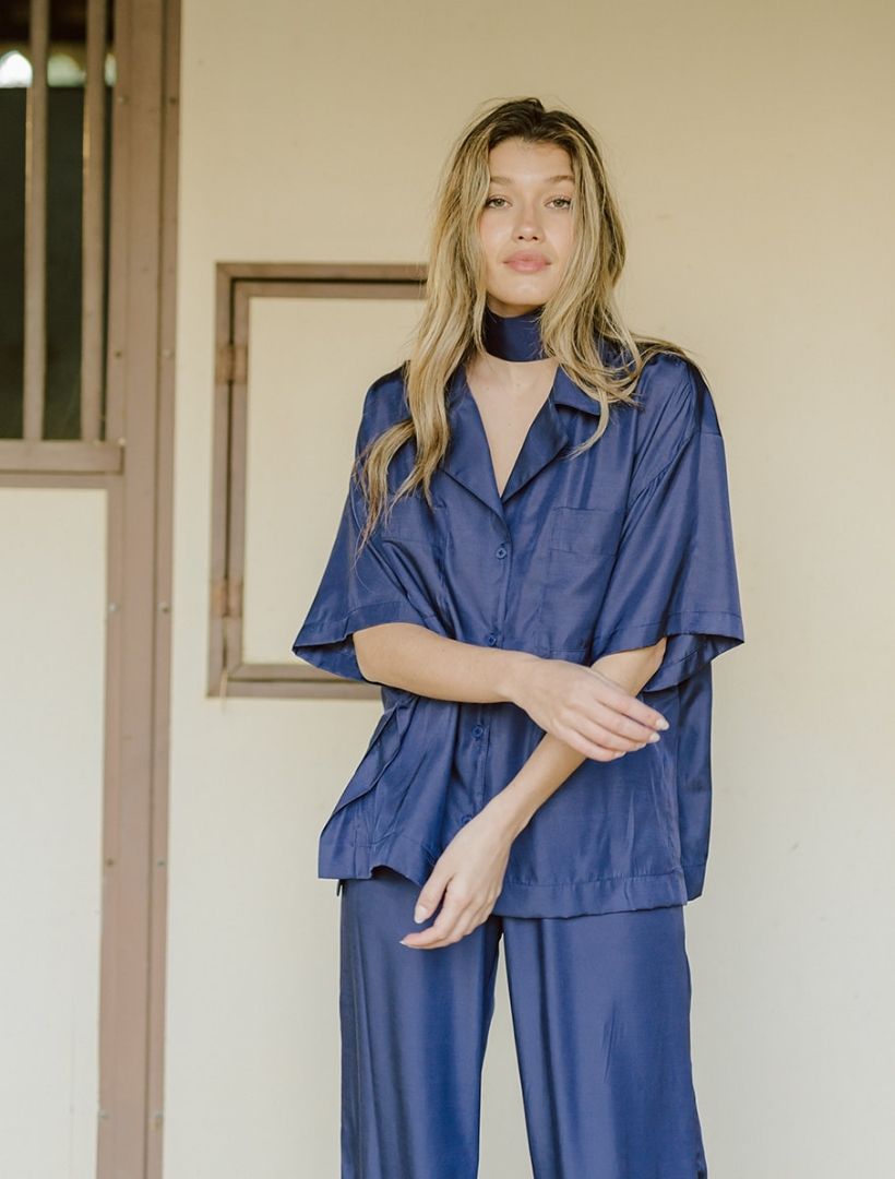 The Travel Button Down + Neck Tie